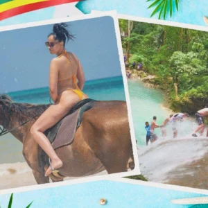 Horseback Riding & Blue Hole Falls Double Tour
