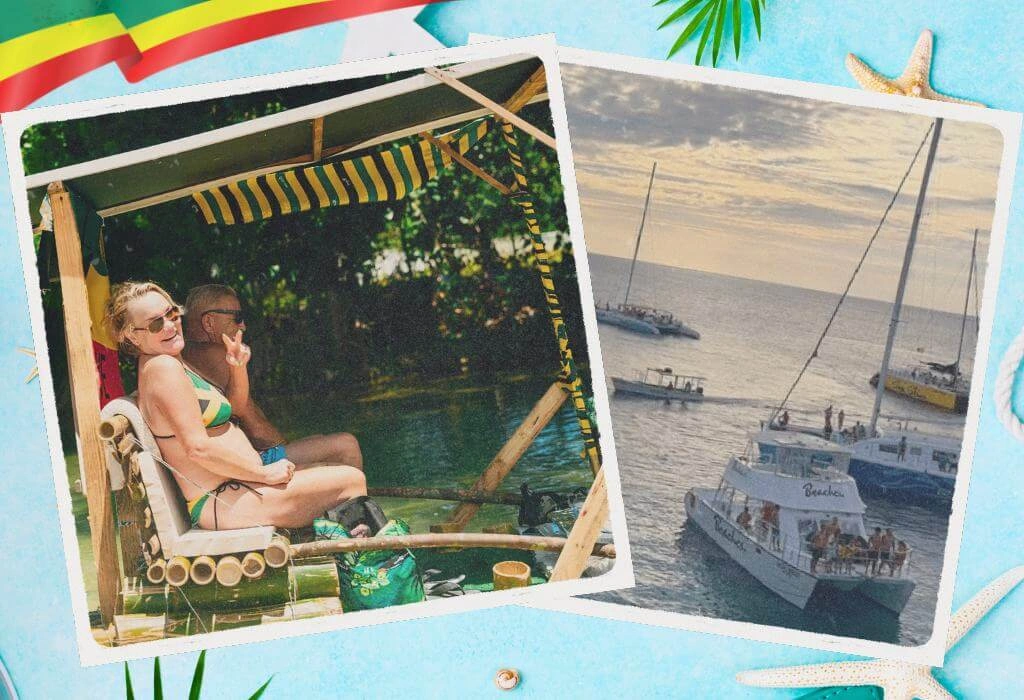 Catamaran Boat & Bamboo Rafting with Limestone Massage Double Tour